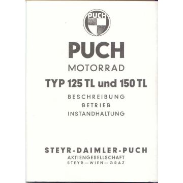 Betriebsanleitung Puch 125/150 TL