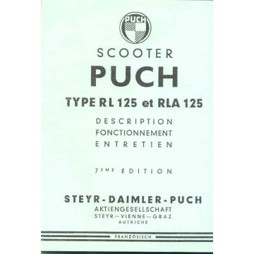 Instructions de service RL, RLA125