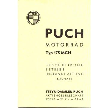 Betriebsanleitung Puch 175 MCH