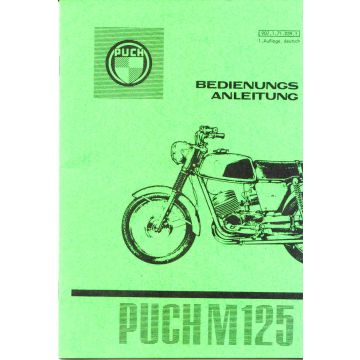 Betriebsanleitung Puch M125