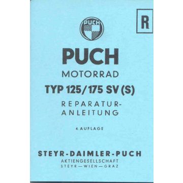 Reparaturanleitung Puch 125/175 SV/S auch TL