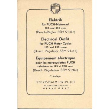 Puch Elektrik Bosch Regler SSM 91/6c