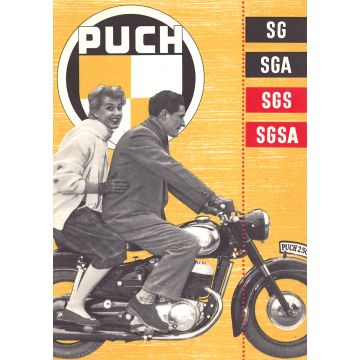 Prospekt - Puch 250 SG, SGA, SGS, SGSA