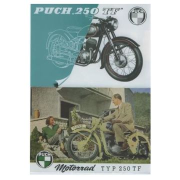 Prospekt - Puch 250 TF
