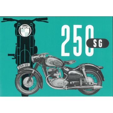 Prospekt 1954 - Puch 250 SG (Reprint)
