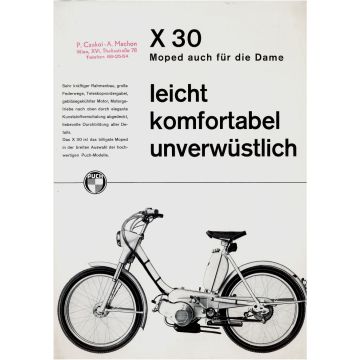 Prospekt  Puch X30