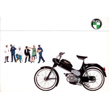 Prospekt 1968 Puch MS50, VS50D