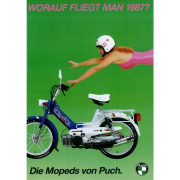 Prospekt Puch Modelle 1987