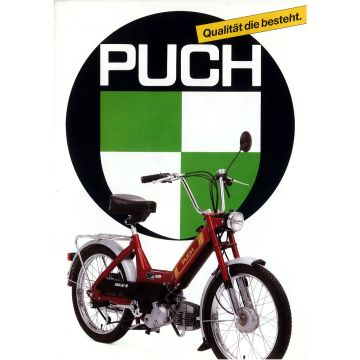 Prospekt Puch Mofa 1-Gang Automatik