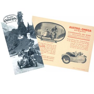 Prospekt - Austro Omega Beiwägen