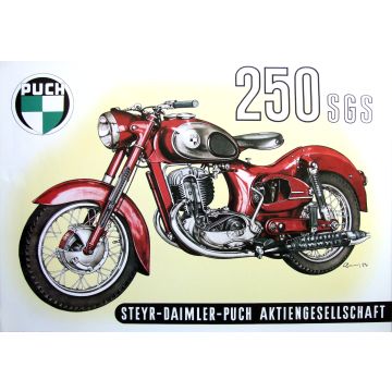 Poster Puch 250 SGS