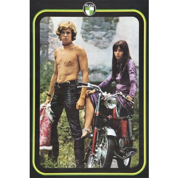 Poster "Pärchen mit Puch"