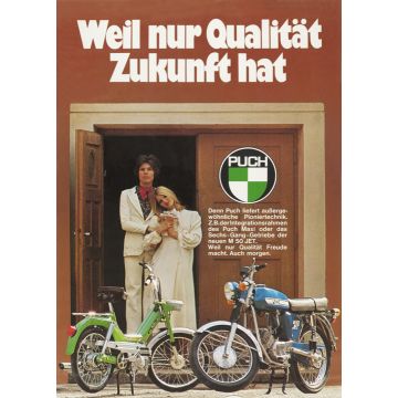 Poster "weil nur Qualität Zukunft hat"