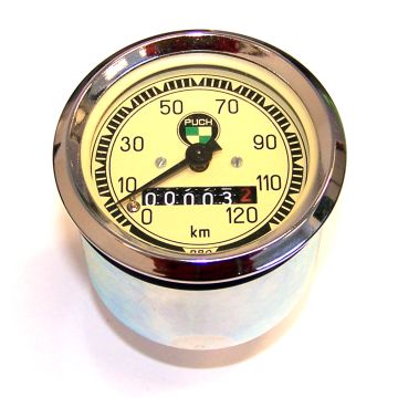 Tachometer 60 mm 0-120km/h, RBO Nachbau