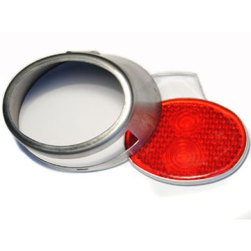 Rücklichtgehäuse roh mit rotem Cellon