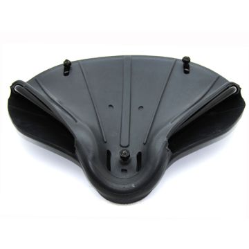 Satteldecke Sozius m. Spannrahmen montiert