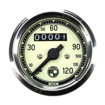 Tachometer 60mm 0-120km/h TT/TL/SV1 Replica