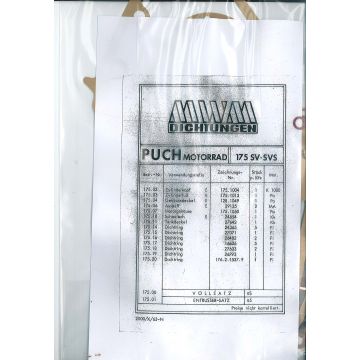 Motor - Dichtsatz Puch 175 SV/S