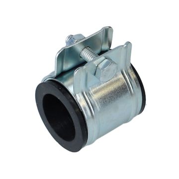 Auspuffschelle mit Gummidichtung 28 mm