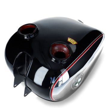 Tank Puch 250 TF schwarz/chrom, versiegelt