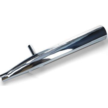 Auspuffmantelrohr 250 SGS links ohne FR Halter (Chrom)