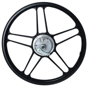 Guß Vorderrad Le Leu Maxi schwarz 17"