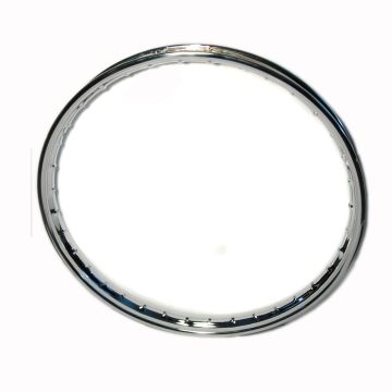 Felge 1,50x17" 36 L. verchromt
