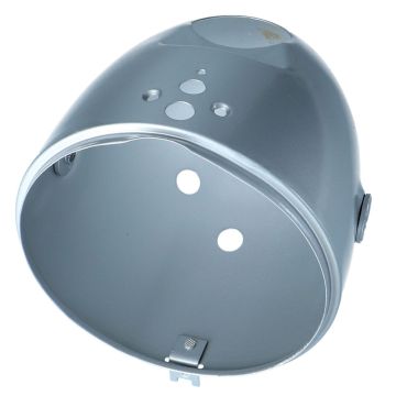 Scheinwerfergehäuse Puch M50 silber (runder Tacho)