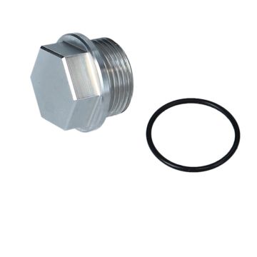 Zentrierschraube Alu mit O-Ring, M22x1,5