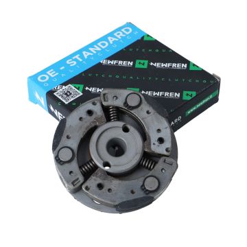 Kupplungssegment; Newfren Segment; 3-Klaue; 3-Kralle; Kupplungsbacke; Puch Maxi; E50 Kupplung; Kupplungsteil; Anrollkupplung; Ersatzsegment; Originalqualität; Nachbau; Moped Kupplung; Puch Ersatzteil; 3 Backen
Kupplungssegment Newfren 3-Klaue Puch Maxi E