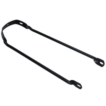 Kotblechträger hinten schwarz verchromt Turbo Sport