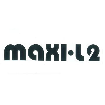 Abziehbild "Maxi L2" (Paar)