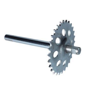 Tretkurbelachse 28 Zähne, Puch Maxi N, L, S