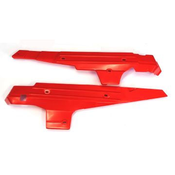 MAXI L, S Kettenschutz - Set rot