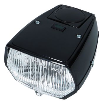 Scheinwerfer schwarz kompl. Maxi