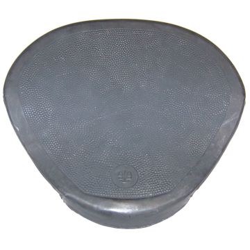 Satteldecke BTG (Gummi) dunkelgrau