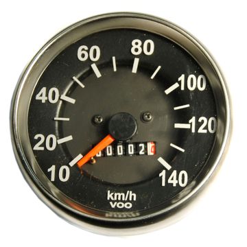Tachometer 80mm (0-140km/h)