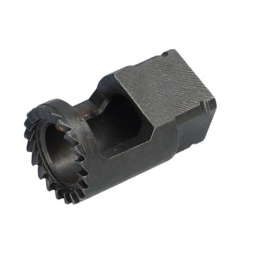 Klauenmuffe auf Tretlagerwelle zur Rücktrittbetätigung
Puch VS50D
