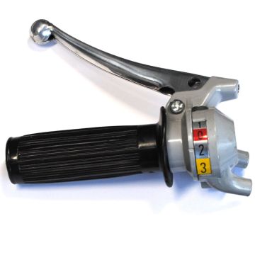 Schaltdrehgriff MAGURA- Replica 3-gg.(grau)