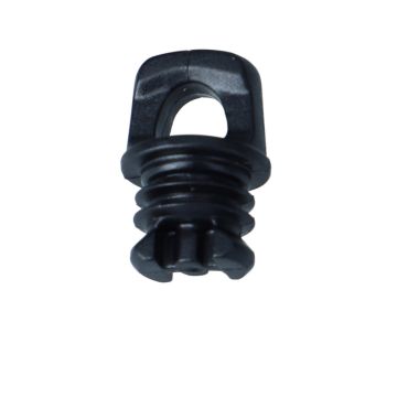 Ölstopfen Plastik Puch Moped, schwarz