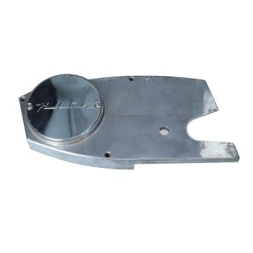 Lichtmaschinen- und Ritzelverkleidung mit Limadeckel Puch M125