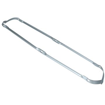 Kotblechstrebe zu Vorderradkotflügel (silber lack.)