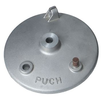 Bremsankerplatte hinten M50Jet, Cross, ...
Puch M50 Jet
Puch M50 Cross
Puch Cobra mit Seilzugbremse