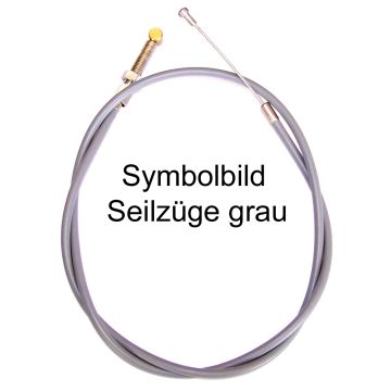 Bremsseil hinten (Bremspedal) VS, VS50D, MV (grau)