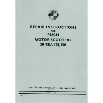 Repair Instructions Puch SR/SRA 125/150