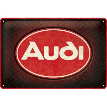 Blechschild "Audi Logo"