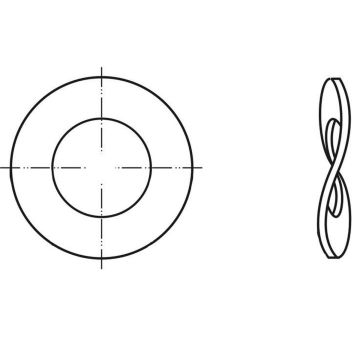 Federscheibe A8 DIN137
