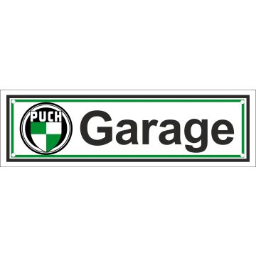 Emailschild "PUCH Garage"