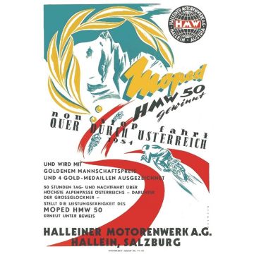 Poster "auf HMW durch Österreich"
