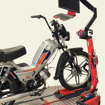 Leistungsmessung 2-T Fahrzeug bis 50 PS